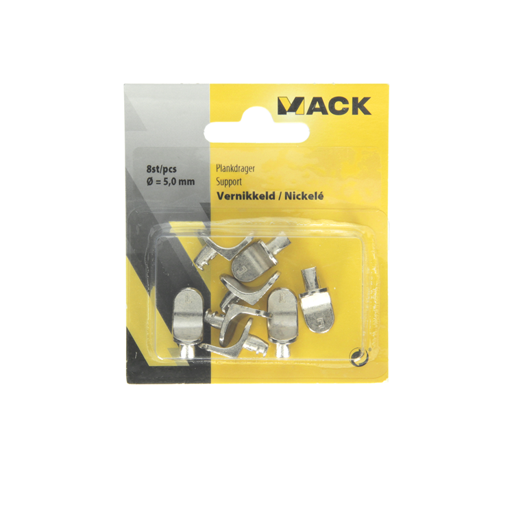 Load image into Gallery viewer, Mack 1014491 - 8 plankdragers vernikkeld ø 5 mm | 5 stuks
