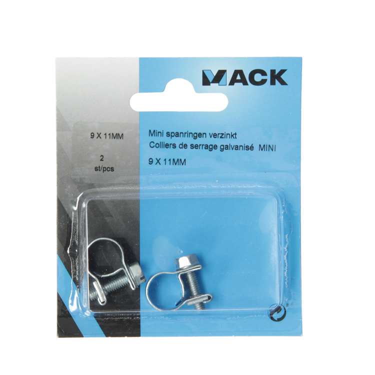 Load image into Gallery viewer, Mack 1011655 - 2 mini spanringen verzinkt 9x11mm | 10 stuks