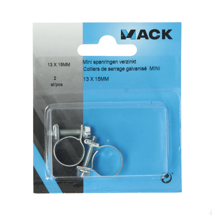 Load image into Gallery viewer, Mack 1011659 - 2 mini spanringen verzinkt 13x15mm | 10 stuks