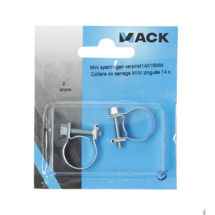 Load image into Gallery viewer, Mack 1011685 - 2 mini spanringen verzinkt 14x16mm | 10 stuks
