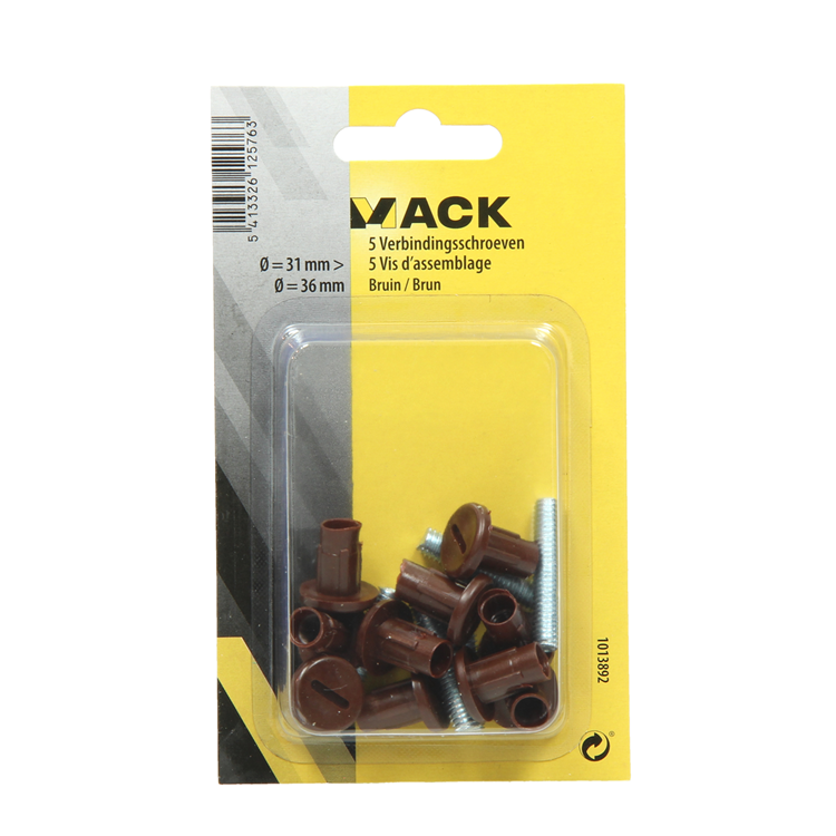 Load image into Gallery viewer, Mack 1013892 - 5 verbindingsschroeven bruin 30-40 mm | 10 stuks