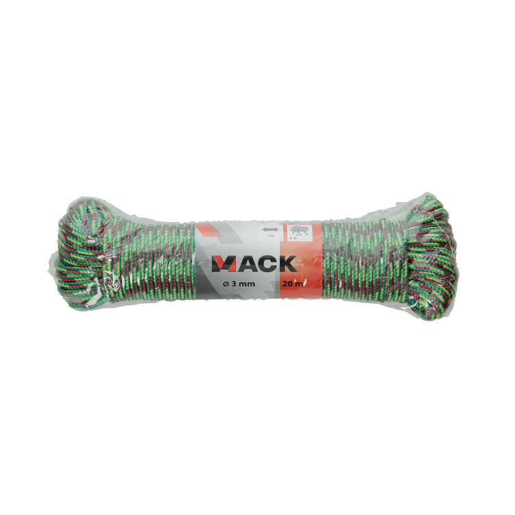 Load image into Gallery viewer, Mack 1014939 - sporttouw pp gevlochten streng3mm 20m | 5 stuks