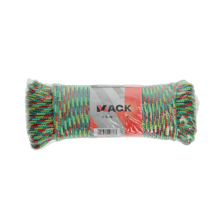 Load image into Gallery viewer, Mack 1014940 - sporttouw pp gevlochten streng5mm 20m | 5 stuks
