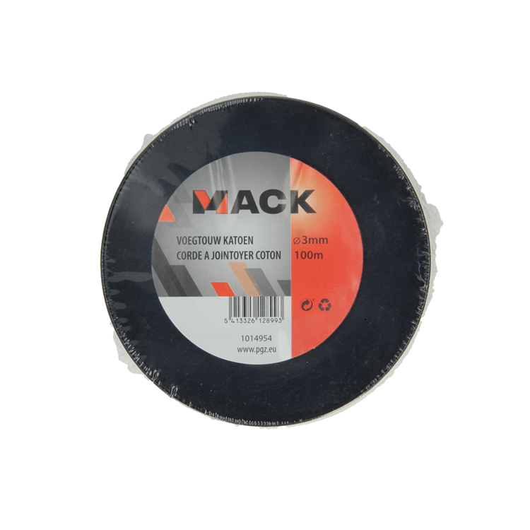 Load image into Gallery viewer, Mack 1014954 - voegtouw katoen bobijn 3mm 100m | 3 stuks