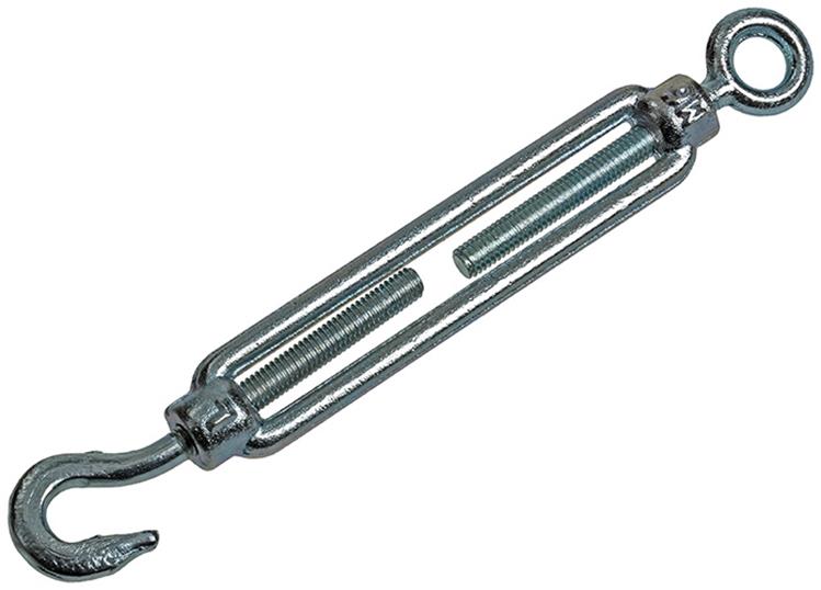 Load image into Gallery viewer, Mack 1008446 - 2 spanners oog + haak m6 x 110mm verzinkt | 10 stuks