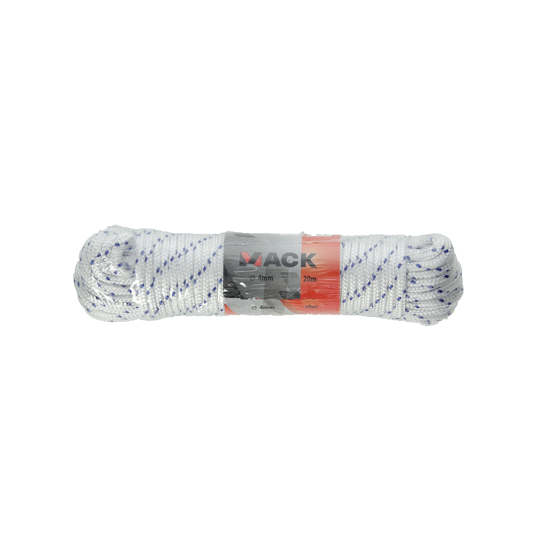 Load image into Gallery viewer, Mack 1014995 - pp gevlochten wit blauw streng4mm 20m | 5 stuks