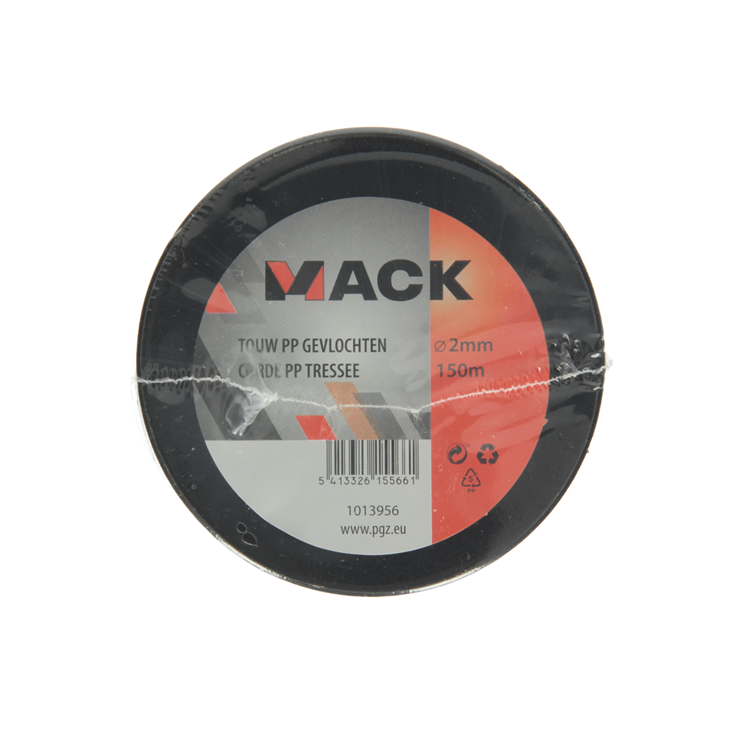 Load image into Gallery viewer, Mack 1013956 - pp gevlochten wit blauw bobijn2mm 150m | 5 stuks