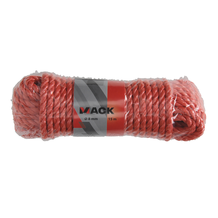 Load image into Gallery viewer, Mack 1013965 - pp gedraaid oranje streng 8mm 15m | 5 stuks