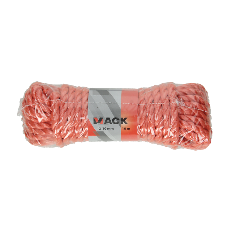 Load image into Gallery viewer, Mack 1014010 - pp gedraaid oranje streng 10mm 10m | 5 stuks