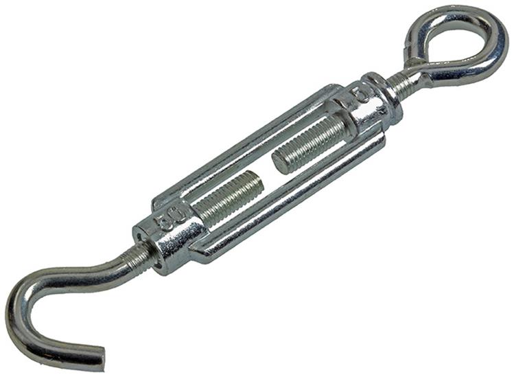 Load image into Gallery viewer, Mack 1008448 - 2 spanners oog + haak m5 x 50mm verzinkt | 10 stuks