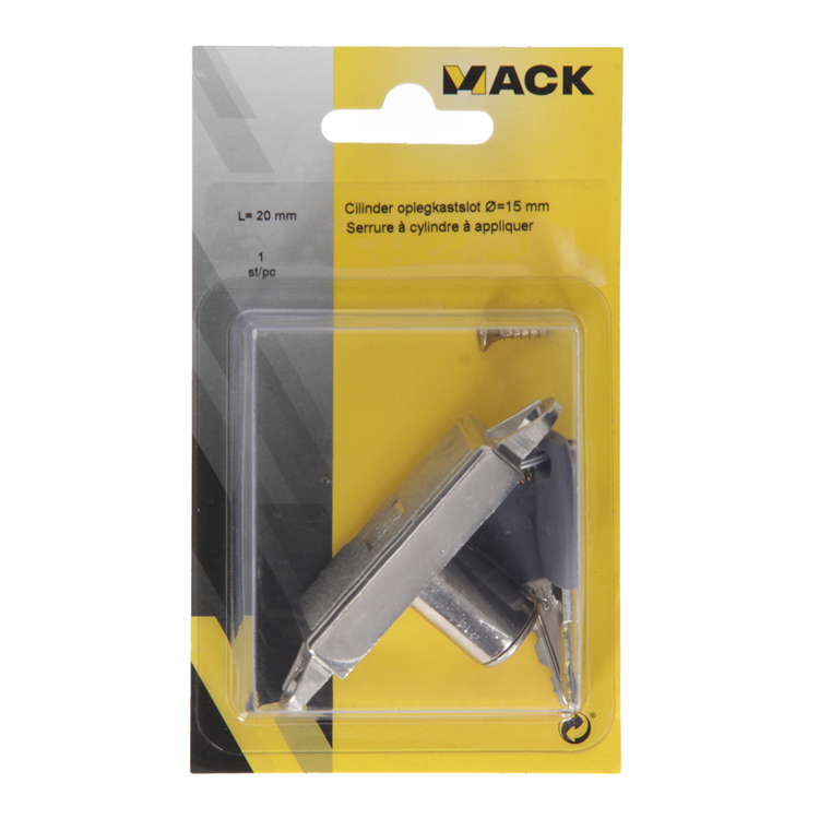 Load image into Gallery viewer, Mack 1014018 - cilinder oplegkastslot ø 15 mm l20 mm | 5 stuks