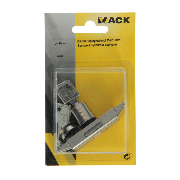 Load image into Gallery viewer, Mack 1014019 - cilinder oplegkastslot ø 20 mm l20 mm | 5 stuks