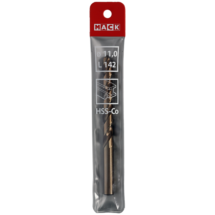 Load image into Gallery viewer, Mack 1018205 - metaalboor hss co5% din 338 ø 11,0 x 142 mm | 5 stuks