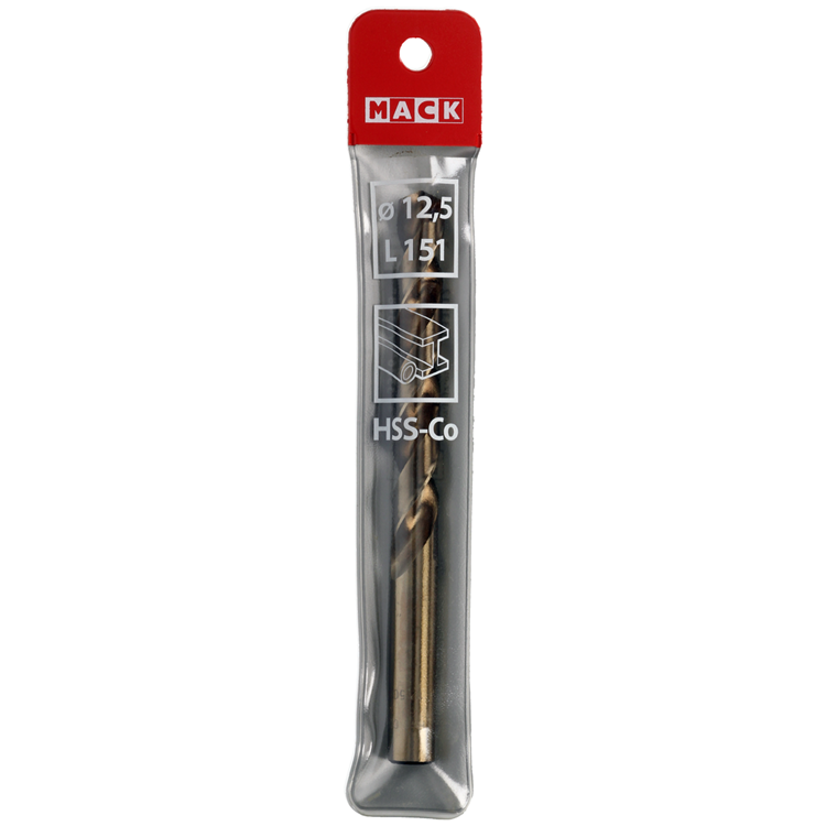 Load image into Gallery viewer, Mack 1018206 - metaalboor hss co5% din 338 ø 12,5 x 151 mm | 5 stuks
