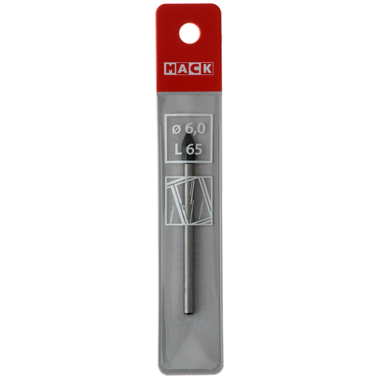 Load image into Gallery viewer, Mack 1018284 - glas- tegelboor ø 6,0 x 65 mm | 5 stuks
