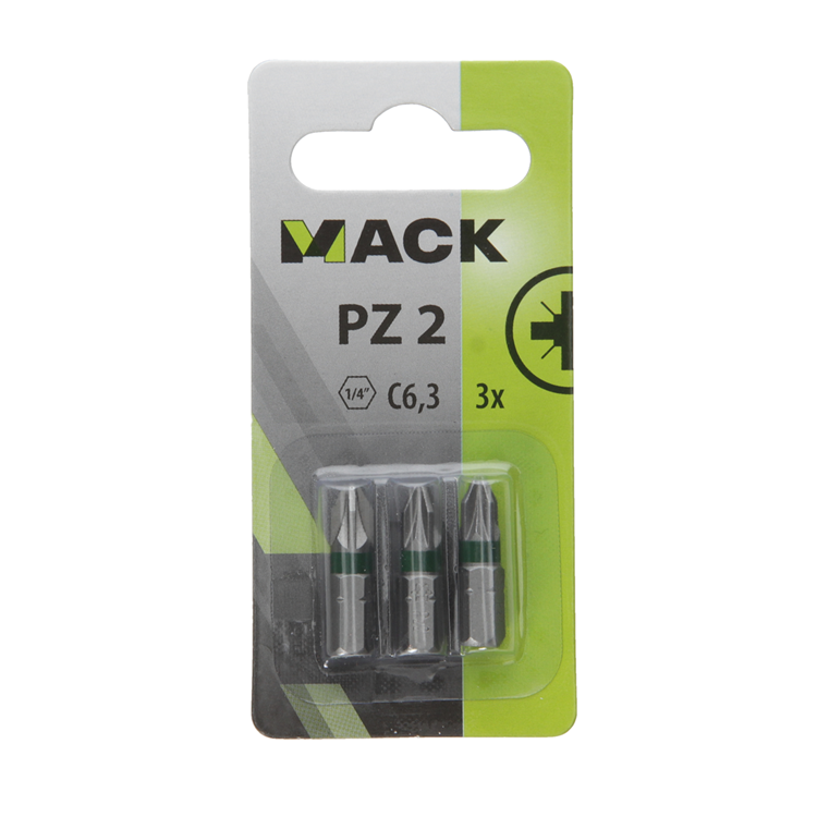 Load image into Gallery viewer, Mack 1018296 - schroefbit pz2 l25mm 3st | 5 stuks