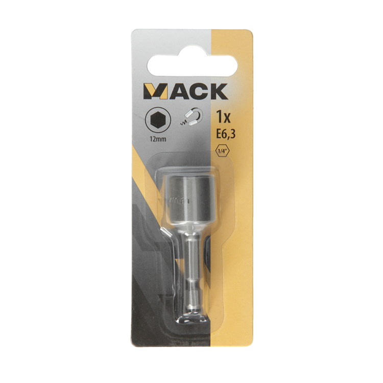 Load image into Gallery viewer, Mack 1018315 - zeskantdop-bit magnet. 12mm | 5 stuks