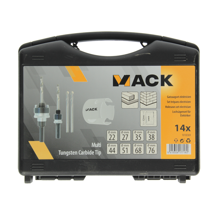 Load image into Gallery viewer, Mack 1018369 - gatzagenset electricien 14 delig | 3 stuks