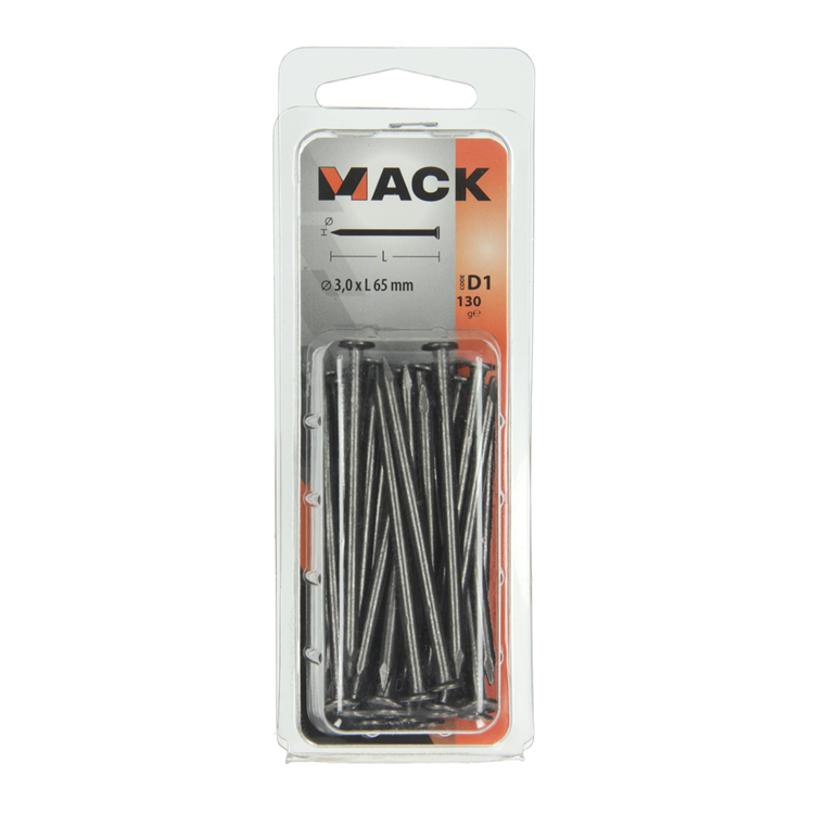Load image into Gallery viewer, Mack 1017123 - nagel platte kop 130 gr 3,0 x 65 mm | 5 stuks