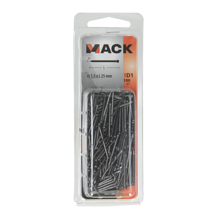 Load image into Gallery viewer, Mack 1017136 - nagel ronde kop 100 gr 1,5 x 25 mm | 5 stuks