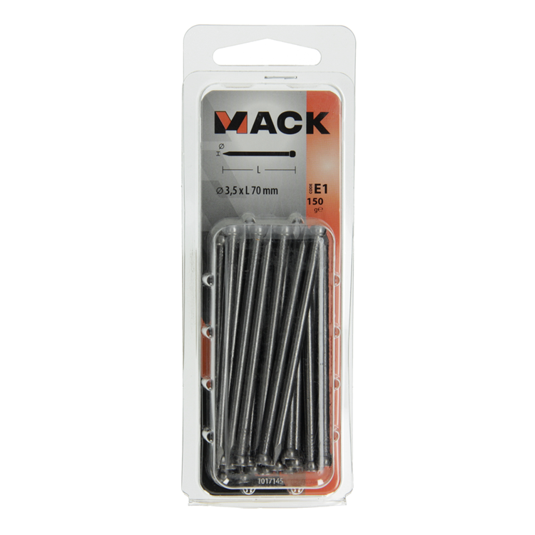 Load image into Gallery viewer, Mack 1017145 - nagel ronde kop 150 gr 3,5 x 70 mm | 5 stuks