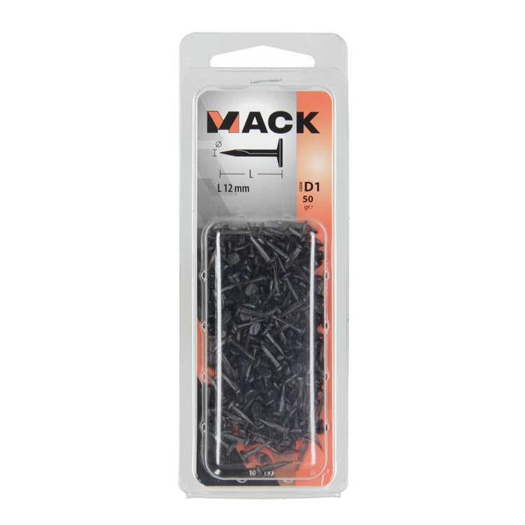 Load image into Gallery viewer, Mack 1017193 - bloknagel staal geblauwd 50 gr12 mm | 10 stuks