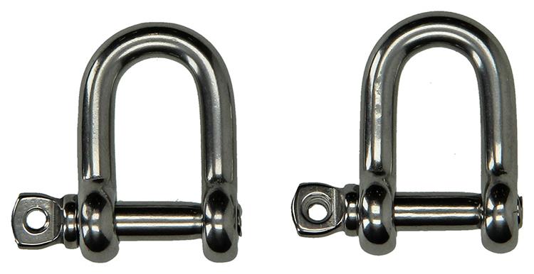 Afbeelding laden in galerijviewer, Mack 1008456 - 2 kelven recht 6mm inox | 10 stuks