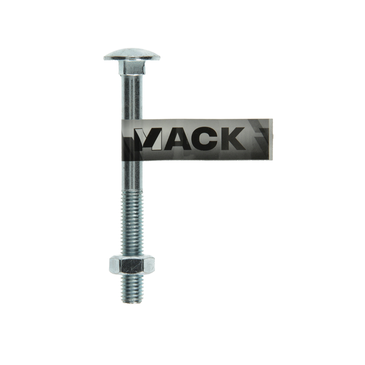 Load image into Gallery viewer, Mack 1017590 - houtbout + moer staal verzinkt1 st m10 x 100 mm | 10 stuks