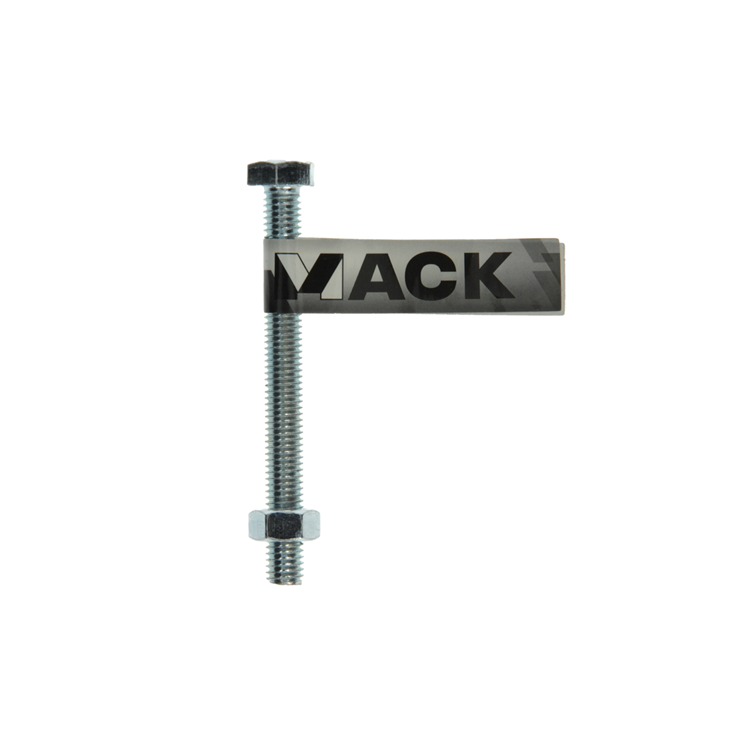 Load image into Gallery viewer, Mack 1017618 - tapbout + moer staal verzinkt 1 st m8 x 80 mm | 10 stuks