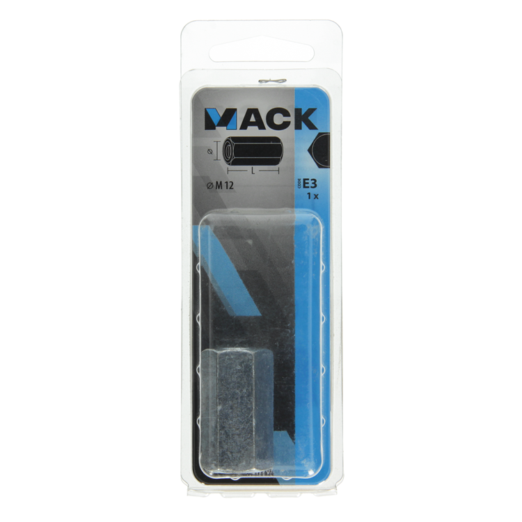 Load image into Gallery viewer, Mack 1017707 - zeskant verbindingsmoer verzinkt 1 st m12 | 5 stuks