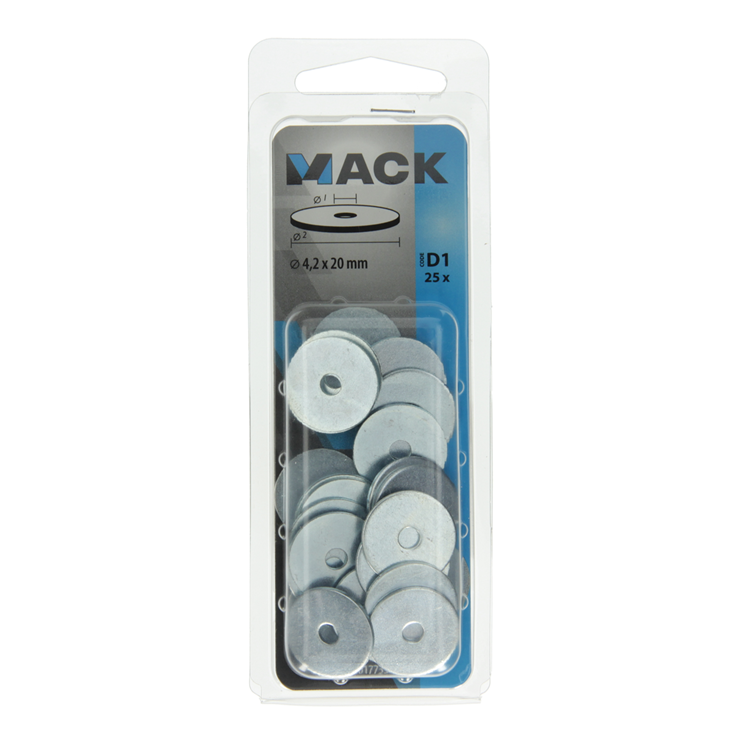Load image into Gallery viewer, Mack 1017735 - carrosserie sluitring verzinkt25 st 4,2 x 20 mm | 10 stuks
