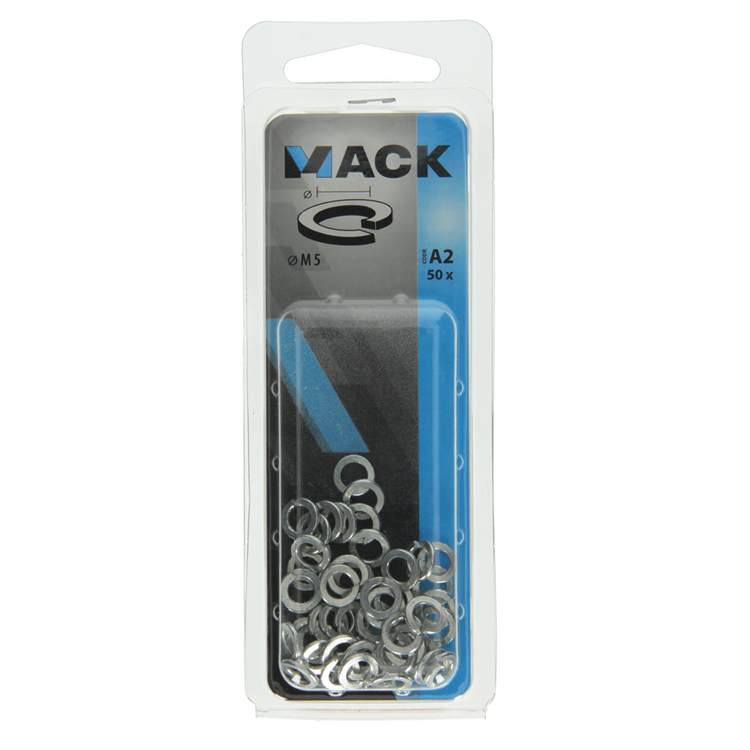 Load image into Gallery viewer, Mack 1017754 - veerring staal verz. 50st m5 | 10 stuks