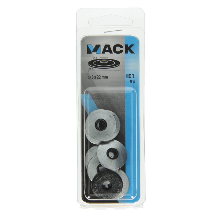 Load image into Gallery viewer, Mack 1019689 - dichtingsring bitumen verzinkt8 st 8 x 22 mm | 10 stuks