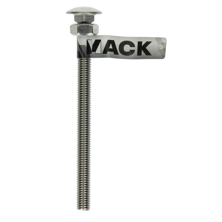 Load image into Gallery viewer, Mack 1019921 - houtbout + moer roestvrijstaal 1 st m10 x 130mm | 10 stuks