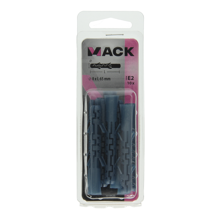 Load image into Gallery viewer, Mack 1019925 - plug lange expansie polyethyl 10 st 8 x 65 mm | 5 stuks