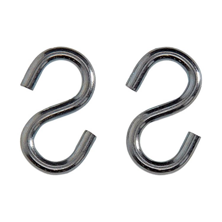 Load image into Gallery viewer, Mack 1008483 - 2 open s-haken 4,0 x 35mm verzinkt | 10 stuks