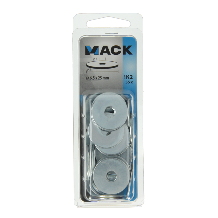 Load image into Gallery viewer, Mack 1018125 - carrosserie sluitring verzinkt55 st 6,5 x 25 mm | 5 stuks