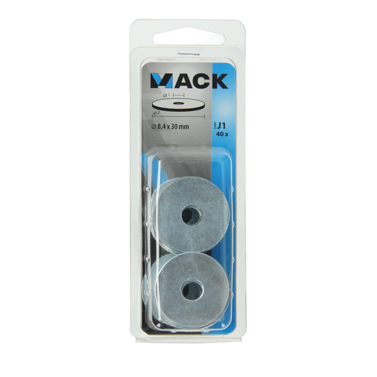Load image into Gallery viewer, Mack 1018128 - carrosserie sluitring verzinkt40 st 8,4 x 30 mm | 5 stuks