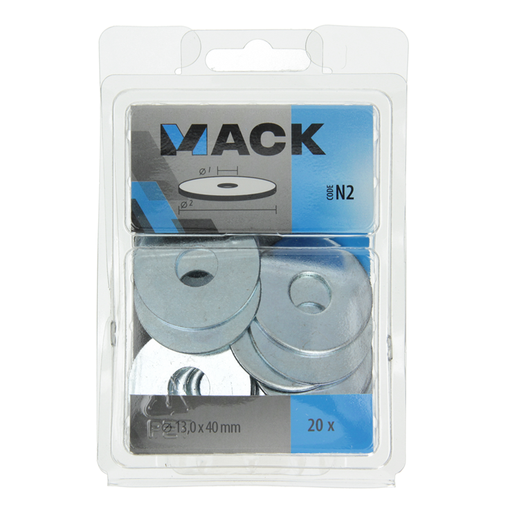 Load image into Gallery viewer, Mack 1018132 - carrosserie sluitring verzinkt20 st 13,0 x 40 mm | 5 stuks