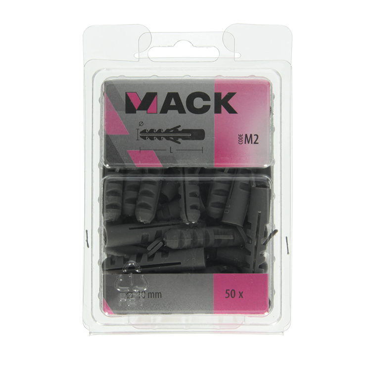 Load image into Gallery viewer, Mack 1018156 - plug polyethyleen 50 st 10mm | 3 stuks
