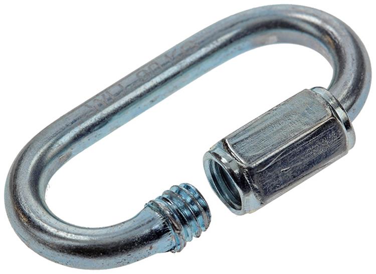 Load image into Gallery viewer, Mack 1008488 - 2 loze schakels + moer 4mm verzinkt | 10 stuks