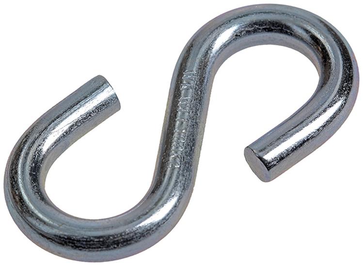 Load image into Gallery viewer, Mack 1008490 - 2 open s-haken 6,0 x 54 verzinkt | 10 stuks