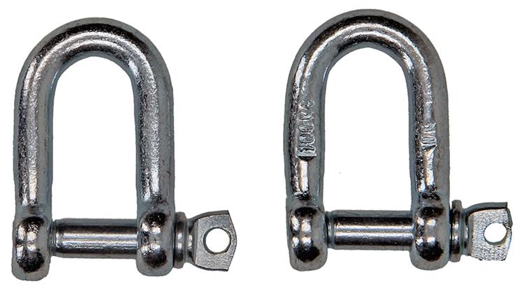 Load image into Gallery viewer, Mack 1008491 - 2 kelven recht 6mm verzinkt | 10 stuks