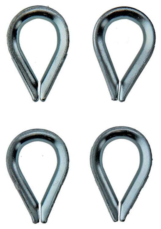 Load image into Gallery viewer, Mack 1008503 - 4 kousen 3,5mm verzinkt | 10 stuks