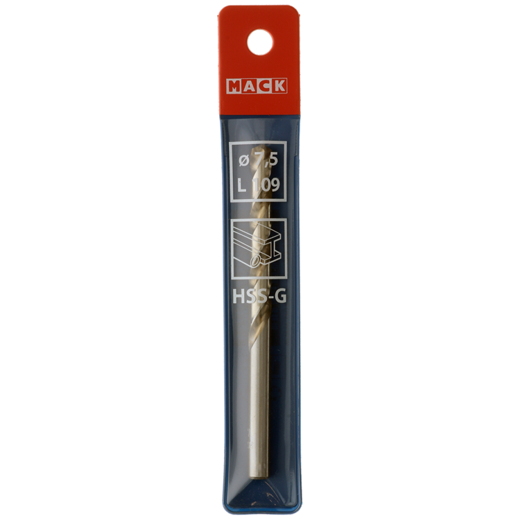 Load image into Gallery viewer, Mack 1018411 - metaalboor hss g din 338 ø 7,5 x 109 mm | 5 stuks