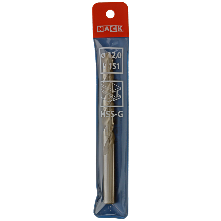 Load image into Gallery viewer, Mack 1018417 - metaalboor hss g din 338 ø 12,0 x 151 mm | 5 stuks