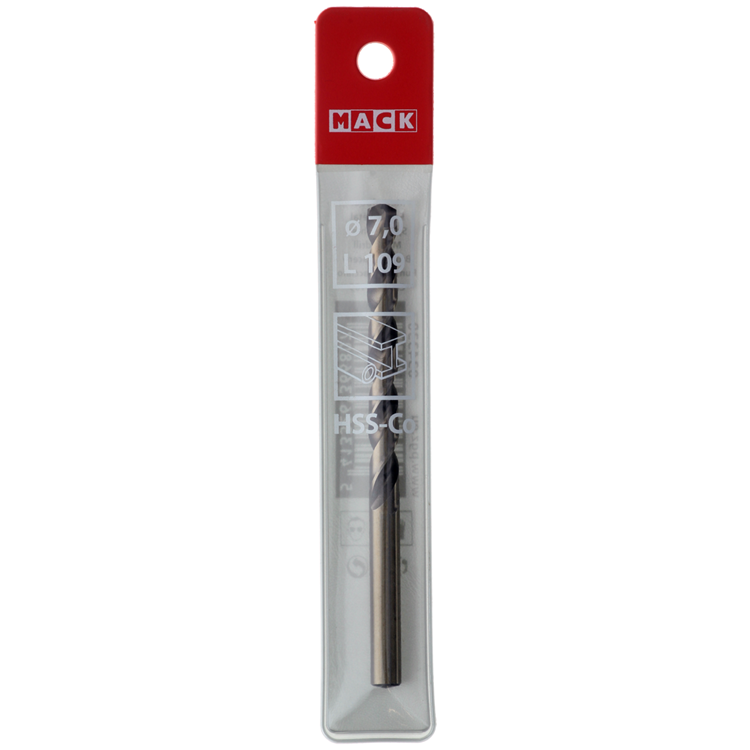 Load image into Gallery viewer, Mack 1018430 - metaalboor hss co5% din 338 ø 7,0 x 109 mm | 5 stuks