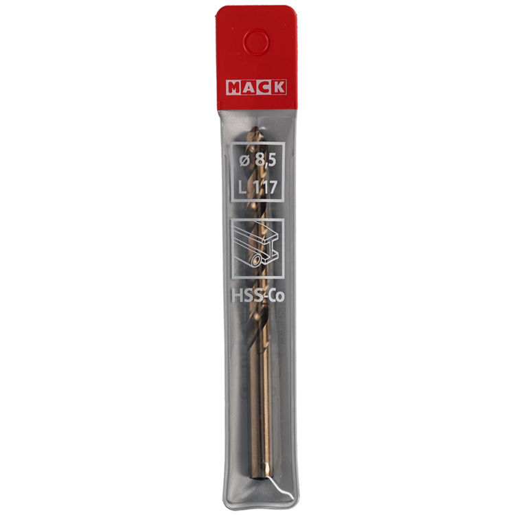 Load image into Gallery viewer, Mack 1018432 - metaalboor hss co5% din 338 ø 8,5 x 117 mm | 5 stuks