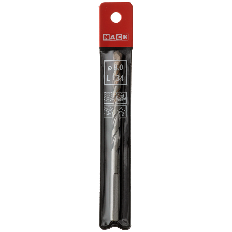 Load image into Gallery viewer, Mack 1018500 - universele multi boor ø 8,0 x 134 mm | 5 stuks