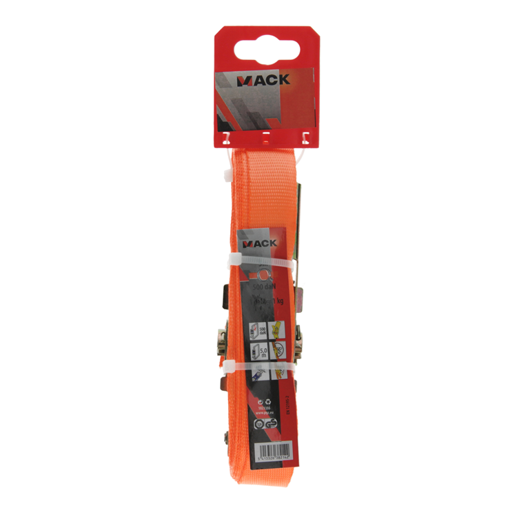 Load image into Gallery viewer, Mack 1023386 - spangordel polyester, ratelspanner 25mm-5m max500kg | 3 stuks